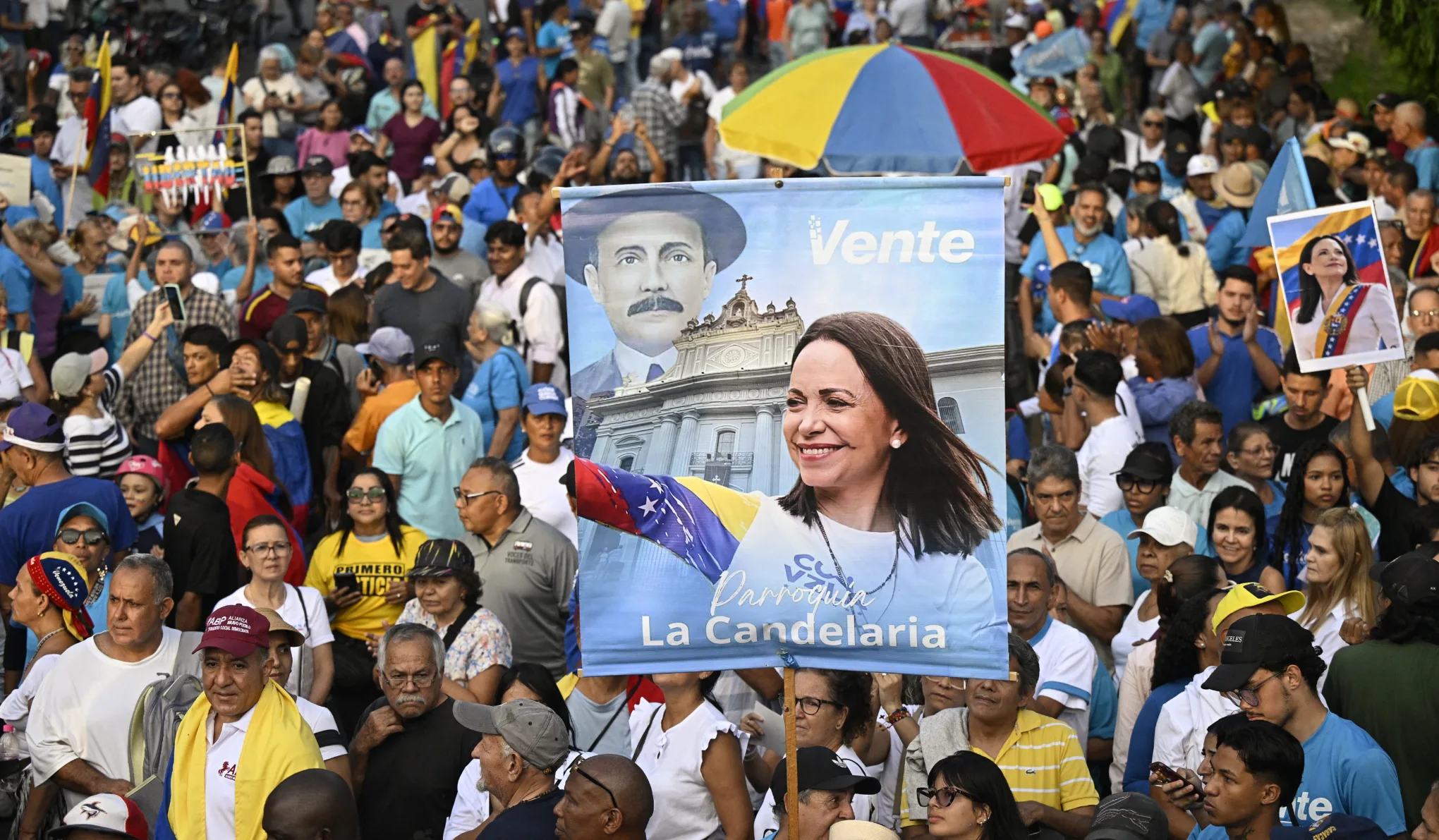 Visszatért Venezuelába a Nobel-békedíjas María Corina Machado, a hatalmi játszma az eddigi legélesebb szakaszába lépett