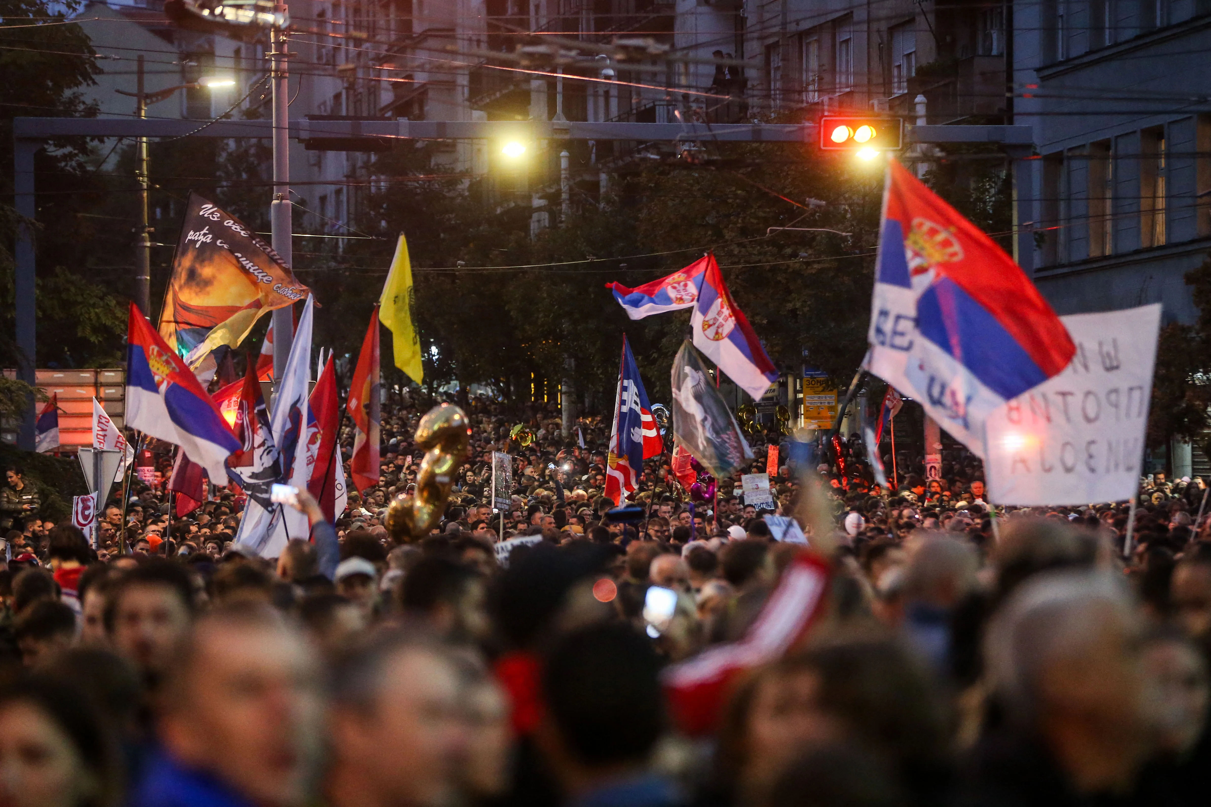 Magyar Péter győzelméből is tanulhatnának a szerb diákok