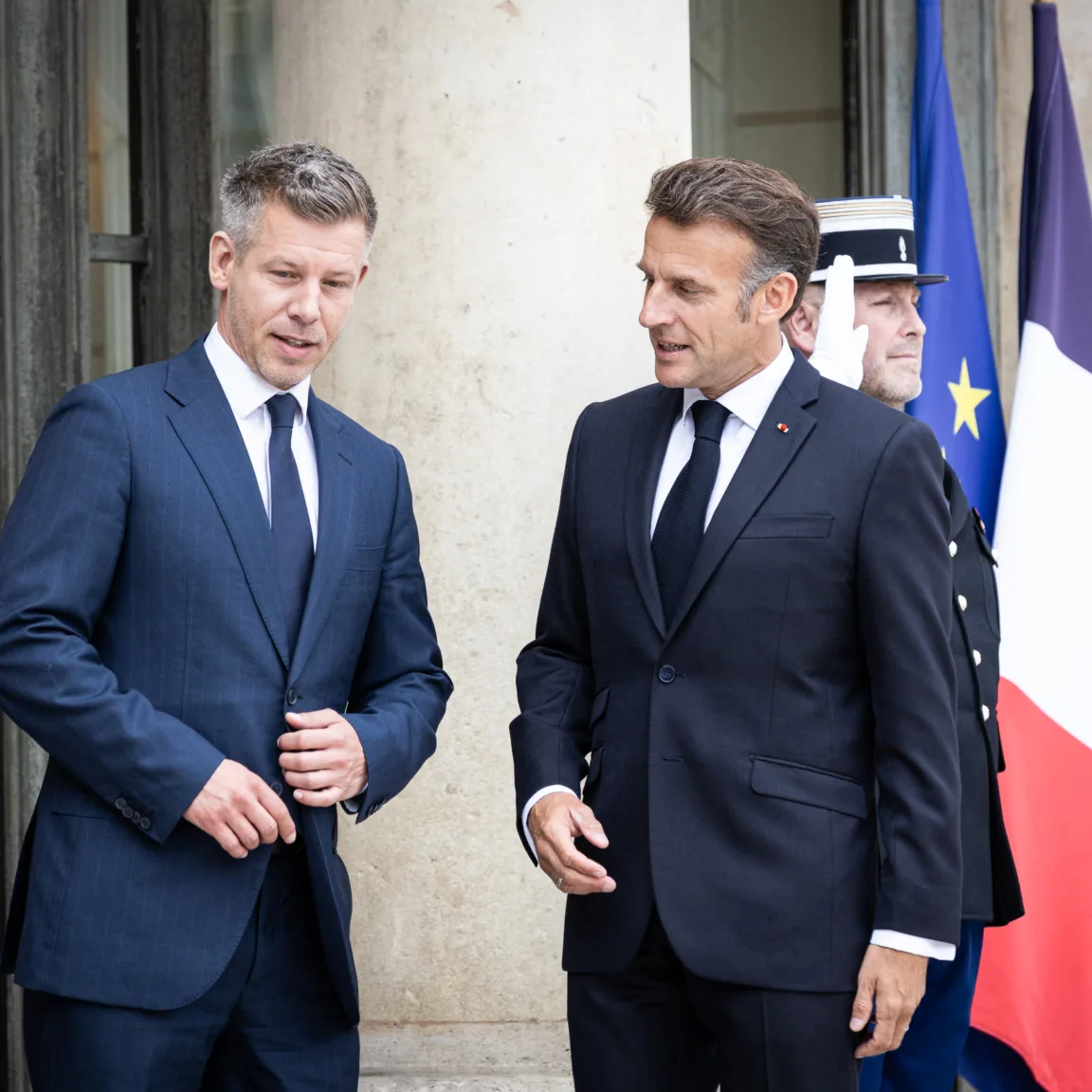 Magyar Péter bejelentette, hogy Emmanuel Macron francia elnök Magarországra jön október 23-án