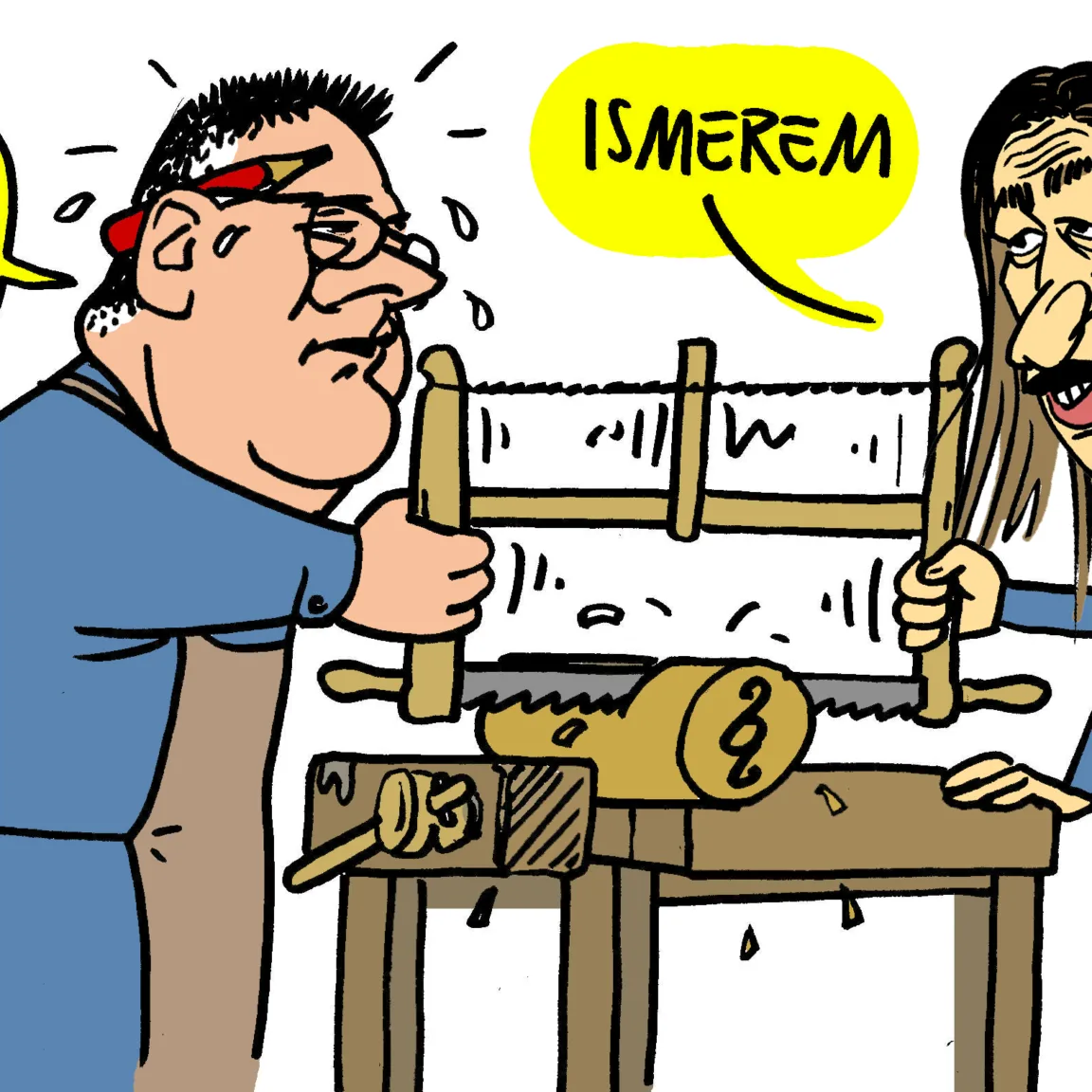 Ahol fát vágnak, ott hullik a forgács