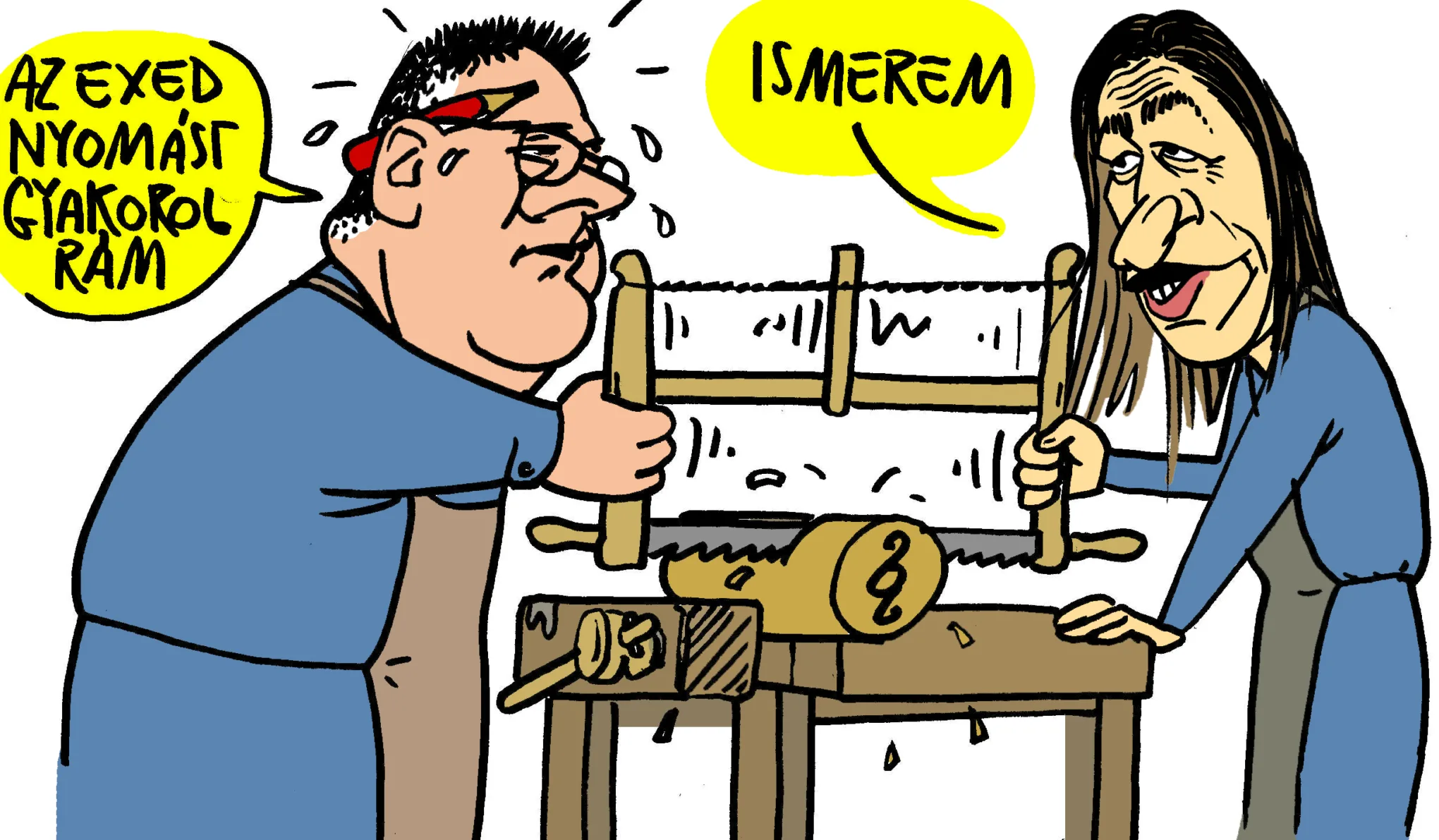 Ahol fát vágnak, ott hullik a forgács