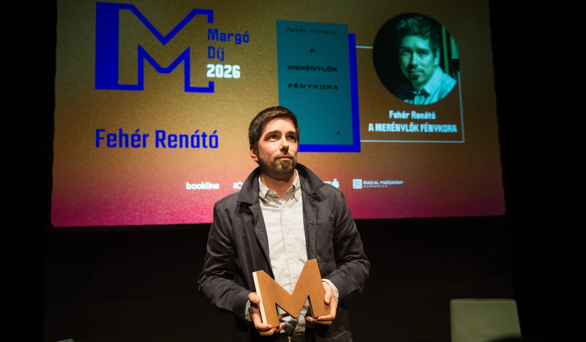 Fehér Renátó nyerte a Margó-díjat