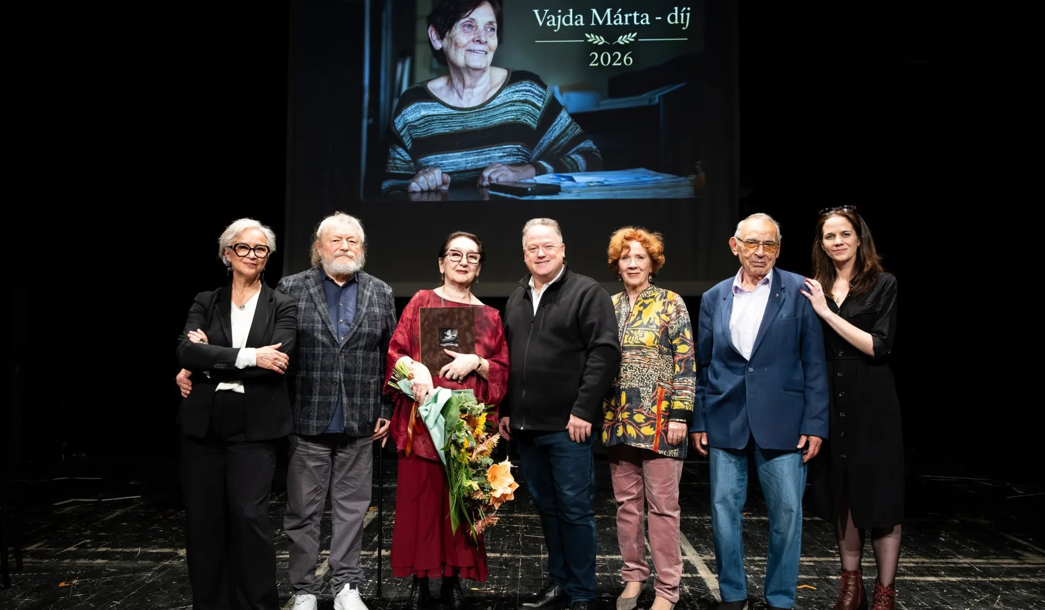 Átadták az első Vajda Márta-díjat, ünnepelt a Magyar Színházi Társaság
