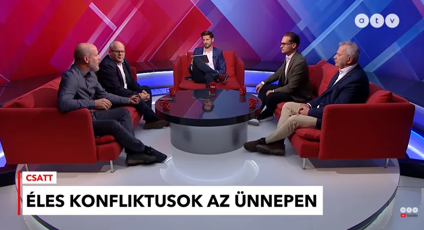 Nem mindegy, kik CSATTognak – Aktuális filmszínház az ATV közéleti-politikai vitaműsorában