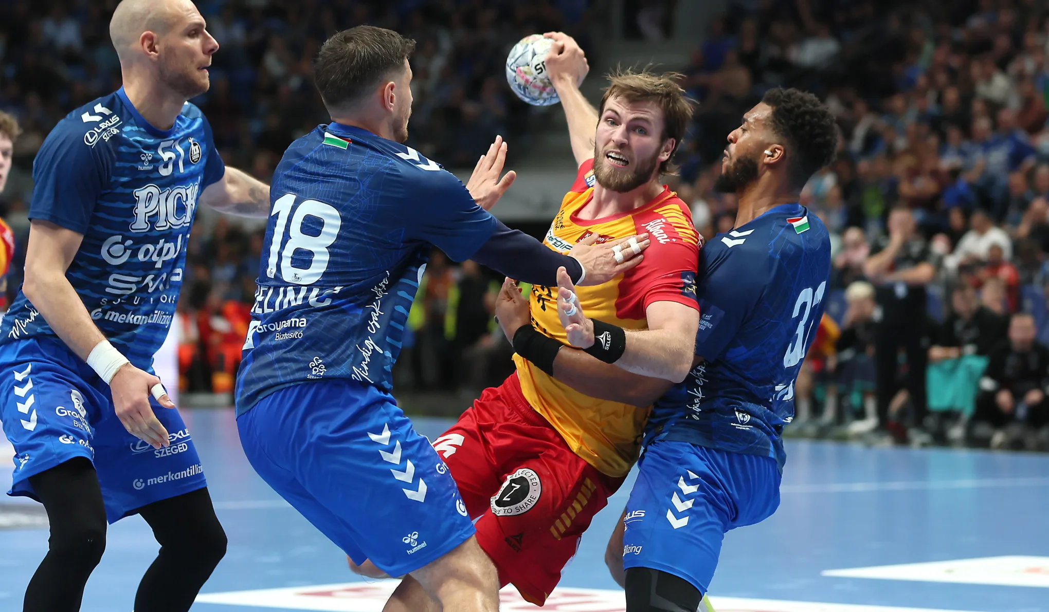 Nem bírt dán riválisával a Szeged, kiesett a férfi kézi BL-ből
