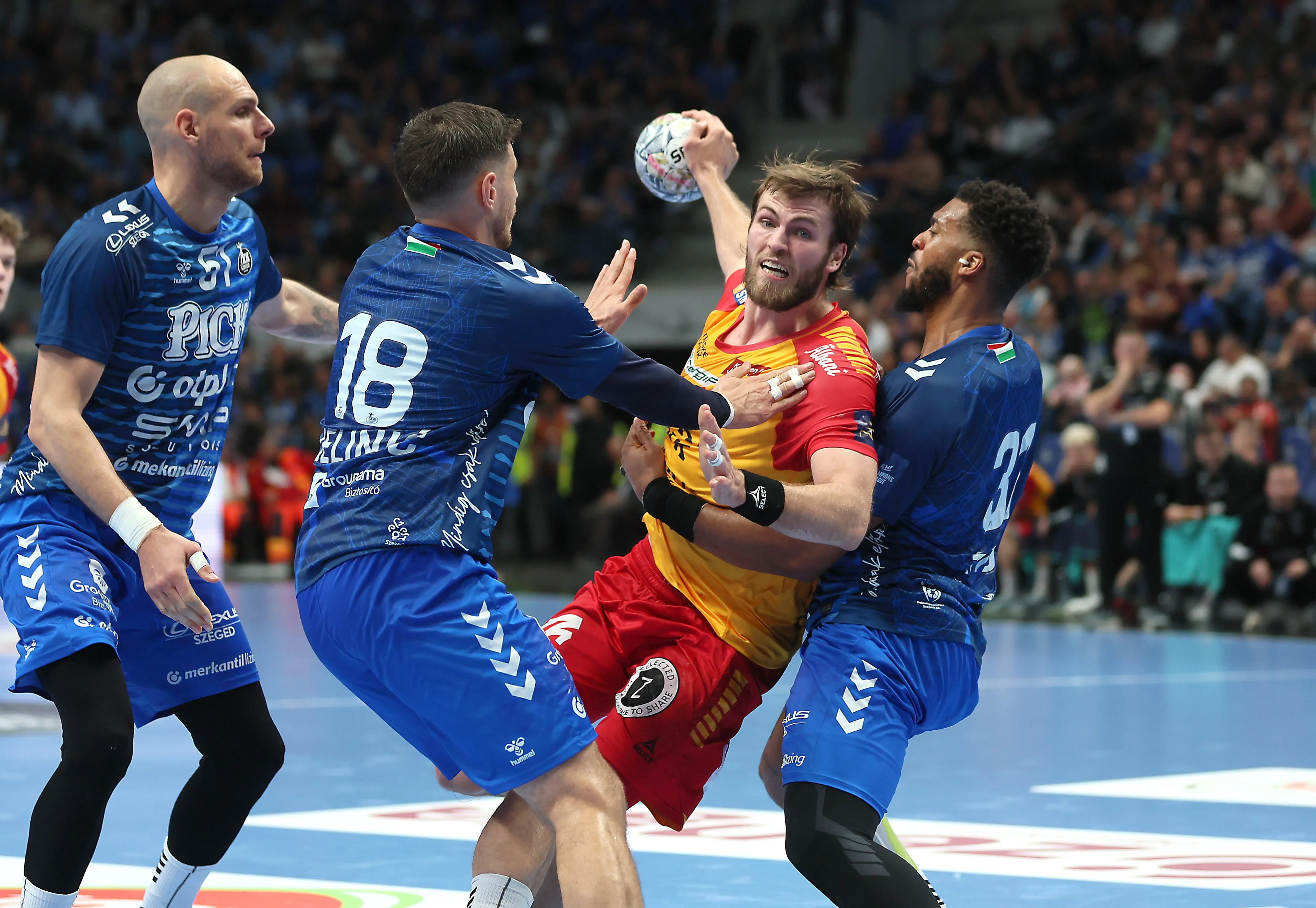 Nem bírt dán riválisával a Szeged, kiesett a férfi kézi BL-ből