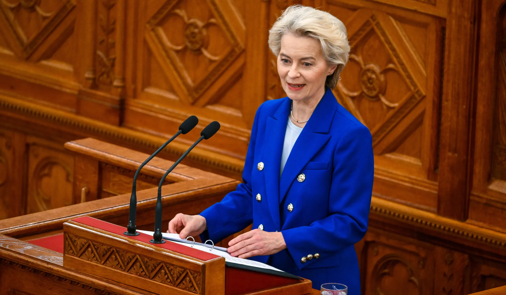 Ursula von der Leyen az Országgyűlés előtt: 1956 mártírjai reményt hoztak Európának