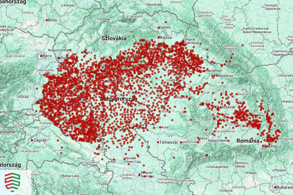 Térképen is kereshetőek a Bethlen Gábor Alapban kiosztott pénzek