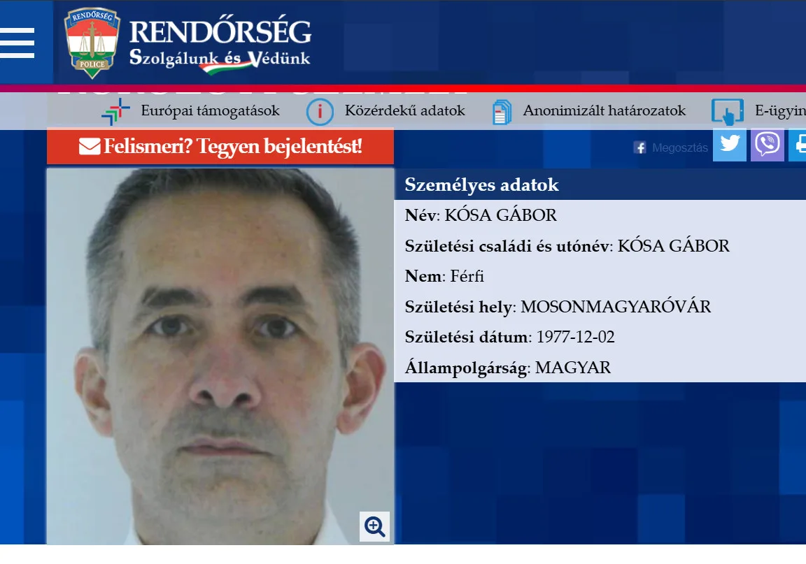 Újabb személyt köröz a rendőrség a lélegeztetőgép-biznisz ügyében